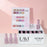 LAVI Cat Eye Kit (18 colors) - SOFT BLUSH (#109 - #126) Collection
