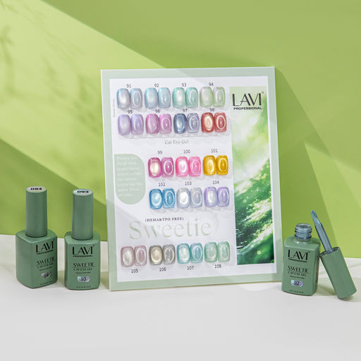 LAVI Cat Eye Kit (18 colors) - SWEETIE (#91 - #108) Collection