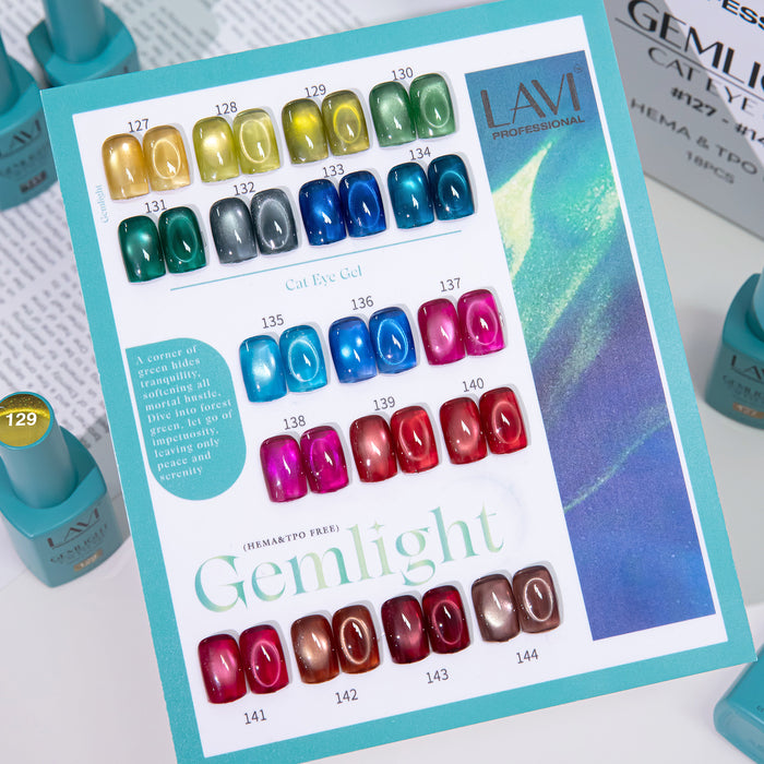LAVI Cat Eye (18 colors) - GEMLIGHT (#127 - #144) Collection 000