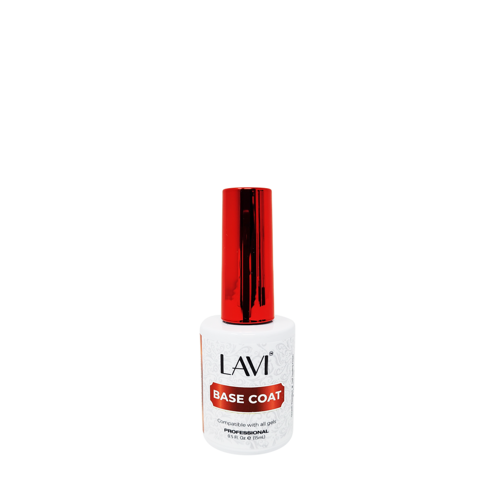 Lavi Base Coat 0.5oz, Version 1 (PK: 25 pcs/box, 200 pcs/case)