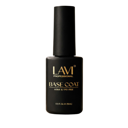 LAVI Gel 0.5oz - Base Coat Square Bottle  (HEMA & TPO Free) (Pk: 216 pcs/case)