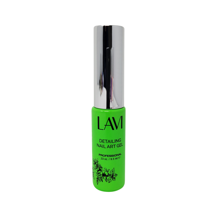 Lavi Detailing Nail Art Gel, 11, NEON GREEN, 0.33oz, (Pk: 12 pcs/box)