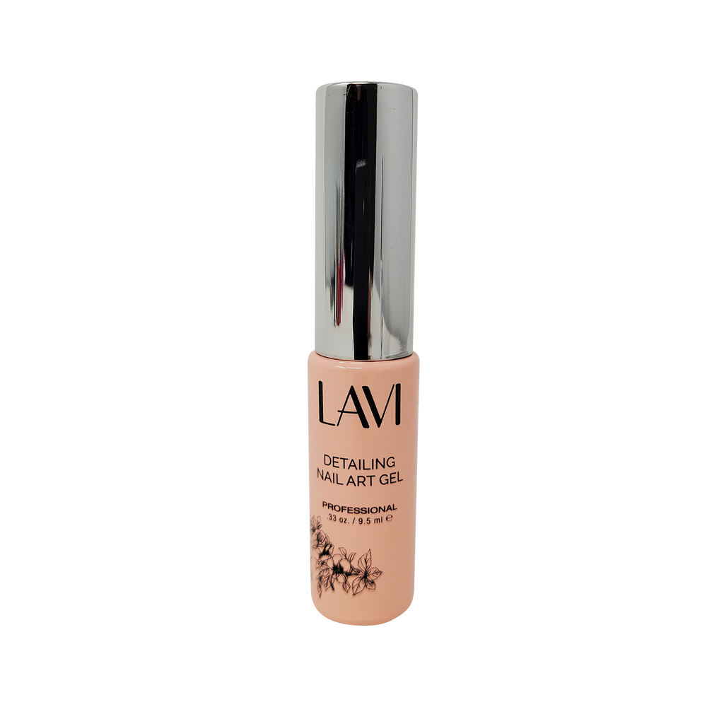 Lavi Detailing Nail Art Gel, 15, NUDE, 0.33oz, (Pk: 12 pcs/box)
