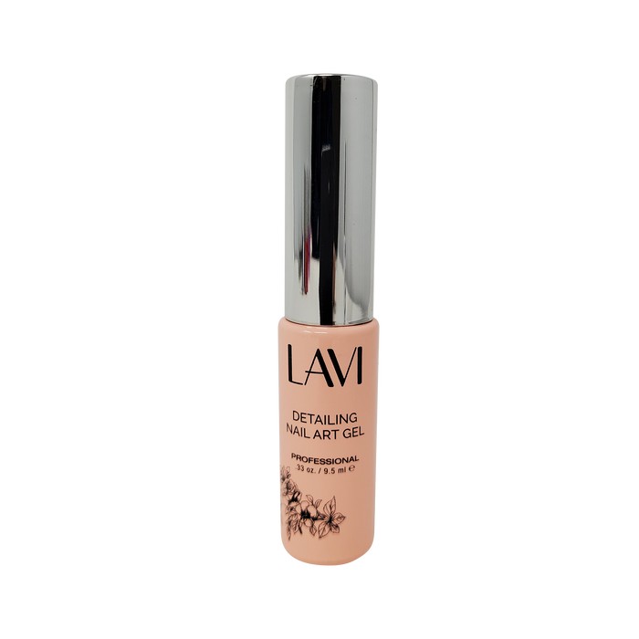 Lavi Detailing Nail Art Gel, 15, NUDE, 0.33oz, (Pk: 12 pcs/box)