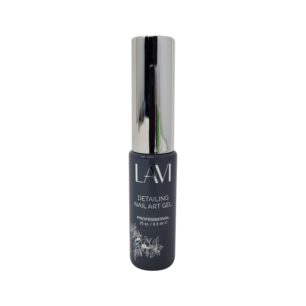 Lavi Detailing Nail Art Gel, 16, GREY, 0.33oz, (Pk: 12 pcs/box)