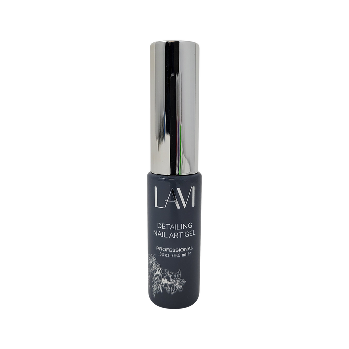 Lavi Detailing Nail Art Gel, 16, GREY, 0.33oz, (Pk: 12 pcs/box)