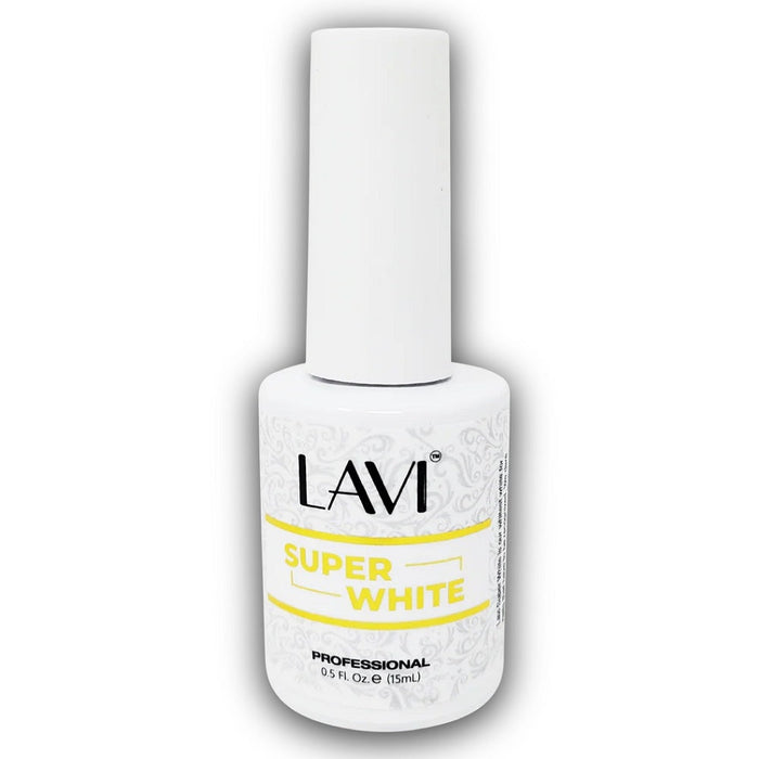Lavi Super White Gel, 0.5oz, 16021 (PK: 25 pcs/box, 200 pcs/case)